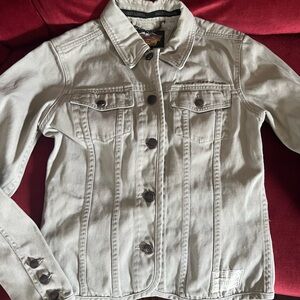 Harley-Davidson Cream Jacket with Logo